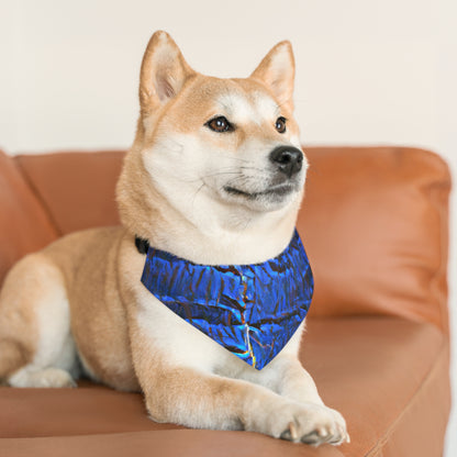 "Electric Splits in the Heavens" - The Alien Pet Bandana Collar