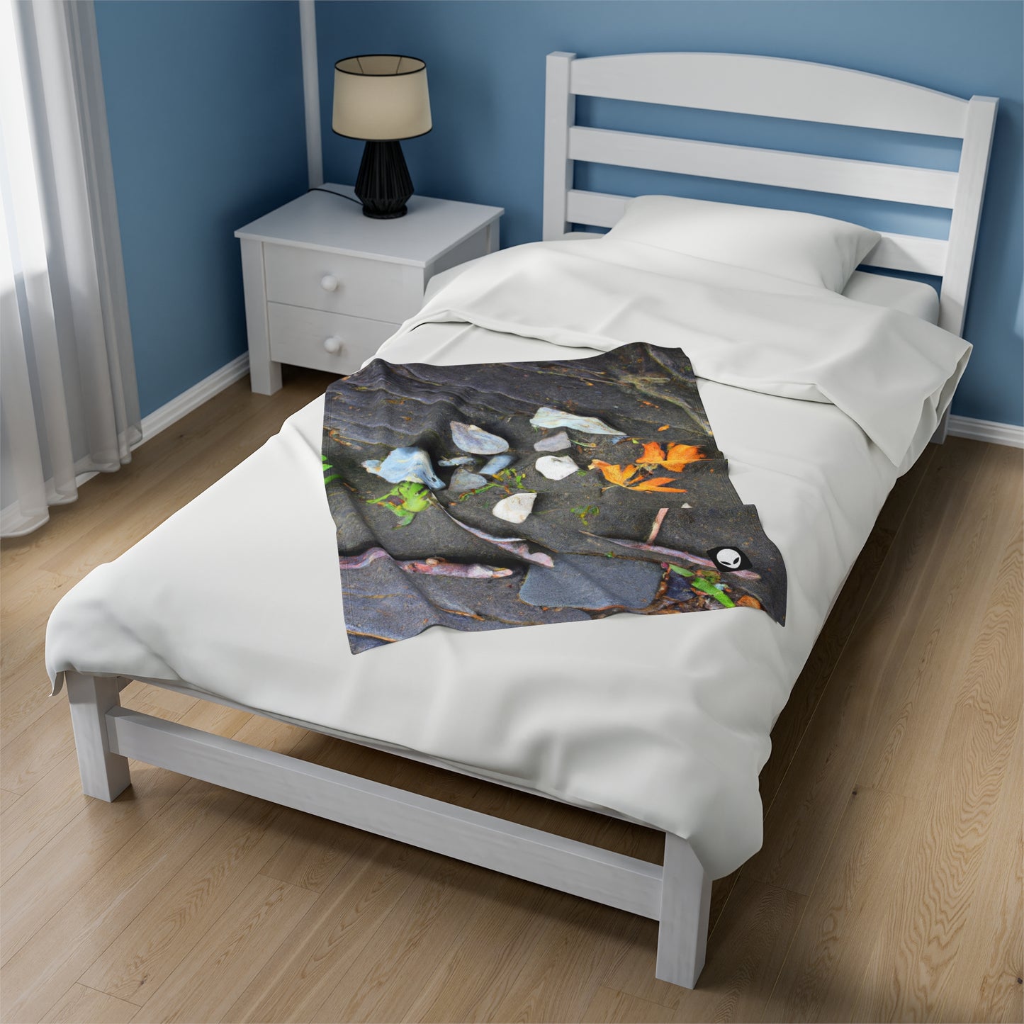 "Elements of Nature: Crafting a Creative Landscape" - The Alien Velveteen Plush Blanket