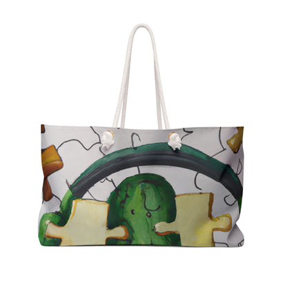 "Cactified Puzzle Time" - The Alien Weekender Bag