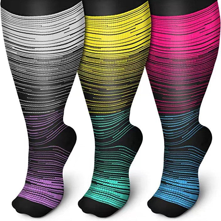 Plus-sized Plus-sized High Elastic Fat Socks