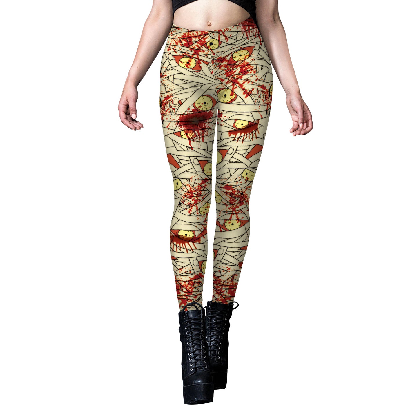 Halloween New Women's Leggings  Printed Yoga Pants