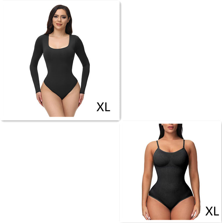 Seamless Bodysuit Shapewear Nude Bodysuit Training Clothes