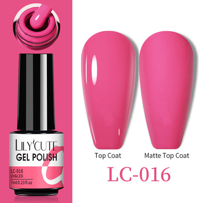 Esmalte de uñas en gel térmico que cambia de color