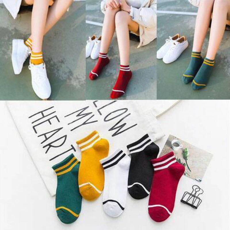 Men's And Women's Thin Mid-tube Socks