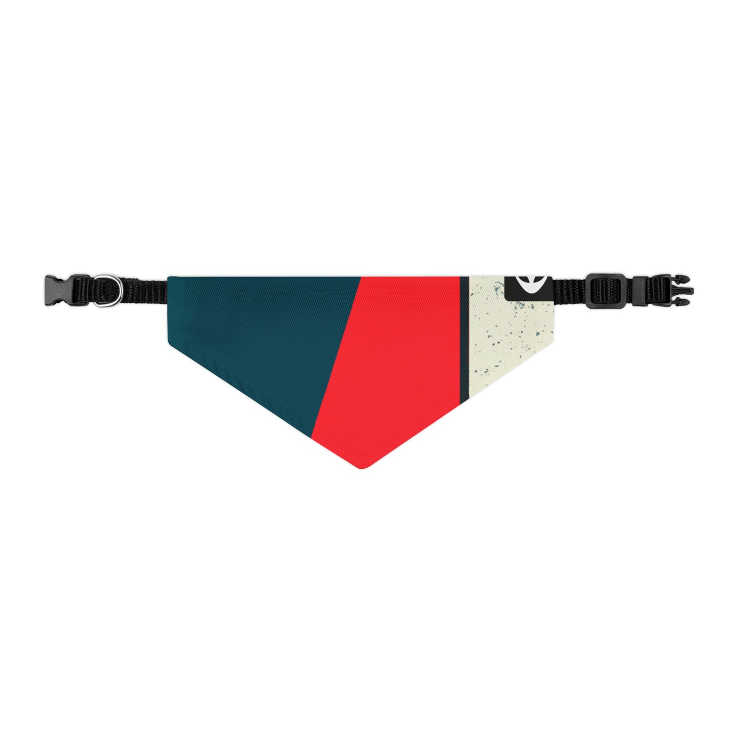 "Abstract Expressionism: Exploring Lines and Shapes" - The Alien Pet Bandana Collar