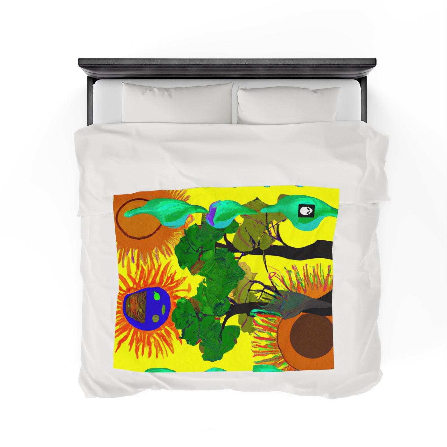 "Collision of Nature's Beauty" - The Alien Velveteen Plush Blanket