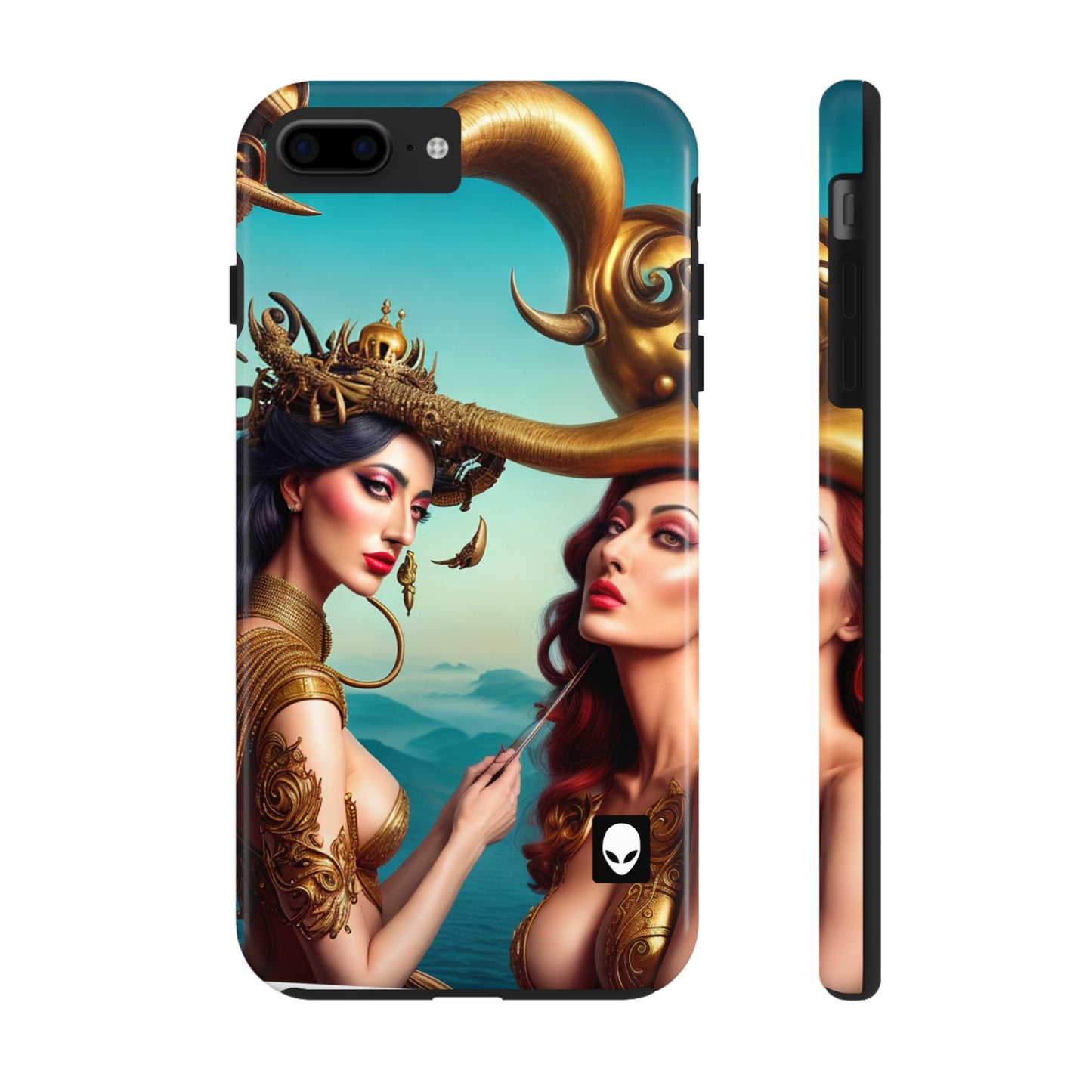 „Metaphorischer Wahnsinn: Eine Erkundung der surrealen Welten von Salvador Dalis“ – The Alien Tough Phone Cases