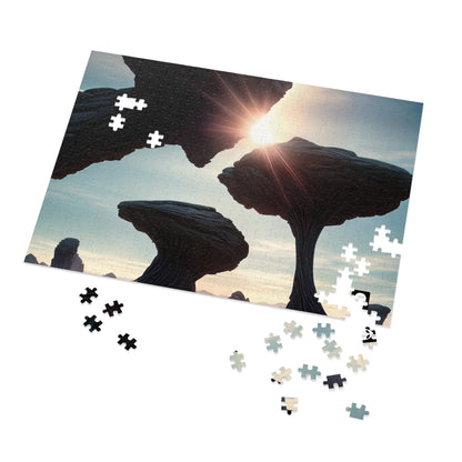 "Alien Landscape Odyssey" - The Alien Jigsaw Puzzle