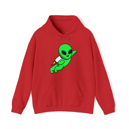 Interstellar Wanderer - La sudadera con capucha Alien Unisex Heavy Blend™