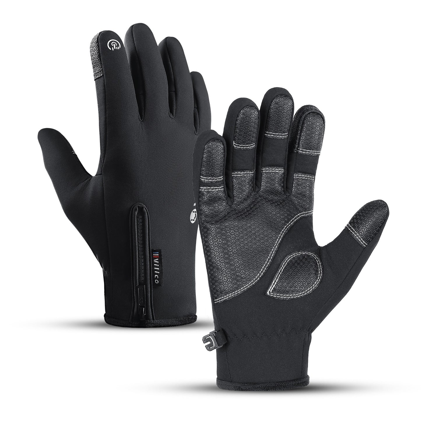 Herrenmode Outdoor Radfahren warme Handschuhe