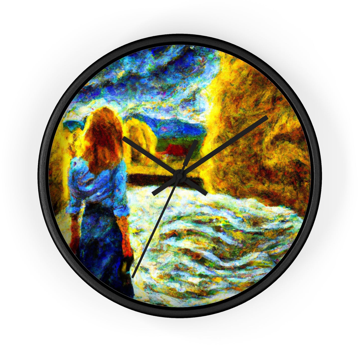 "Along the Riverbanks of Sorrows" - The Alien Wall Clock