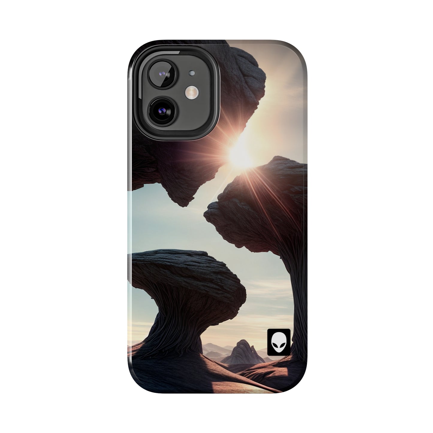 "Alien Landscape Odyssey" - The Alien Tough Phone Cases