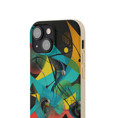 "Illusionary Perspective: A Colorful Dance of Light" - The Alien Eco-friendly Cases