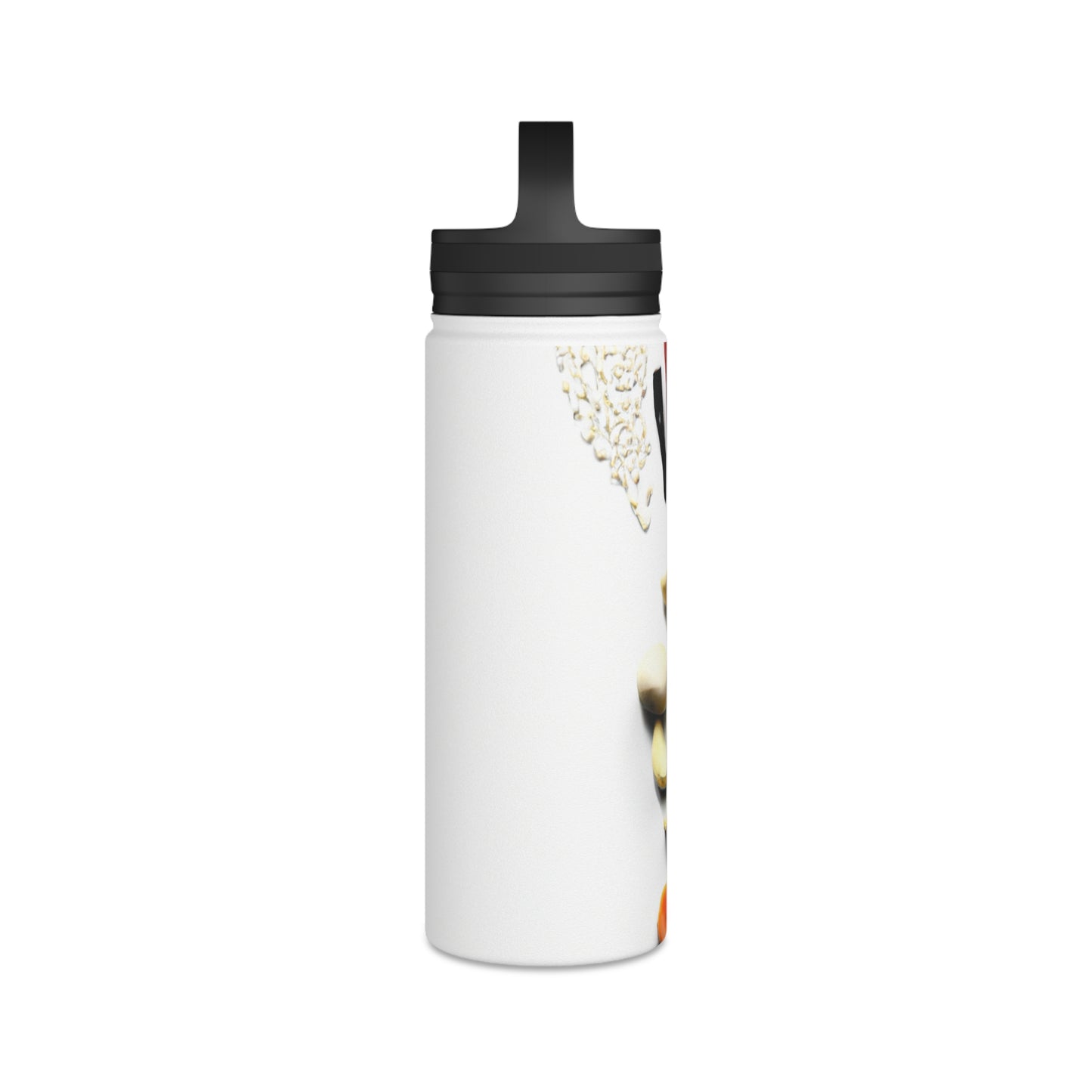 "Cooking Up Creativity: DIY Kitchen Art" - The Alien Stainless Steel Water Bottle, Handle Lid