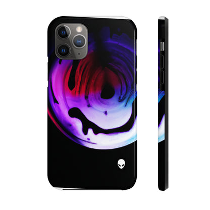 "Exploring Contrasts: A Colorful Dance of Luminance and Chromatic Aberration" - The Alien Tough Phone Cases