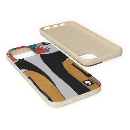 "Explorando el equilibrio y los patrones en el arte abstracto" - The Alien Eco-friendly Cases