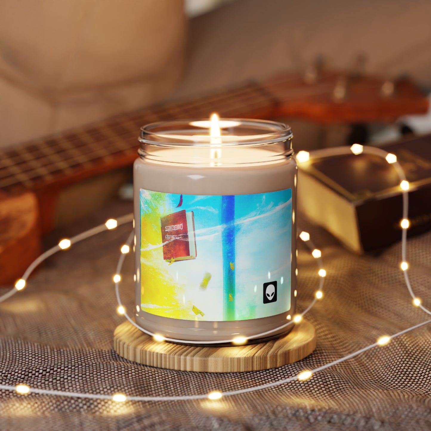 "Exploring My World through Art: Capturing the Memories of Places Visited" - The Alien Eco-friendly Soy Candle