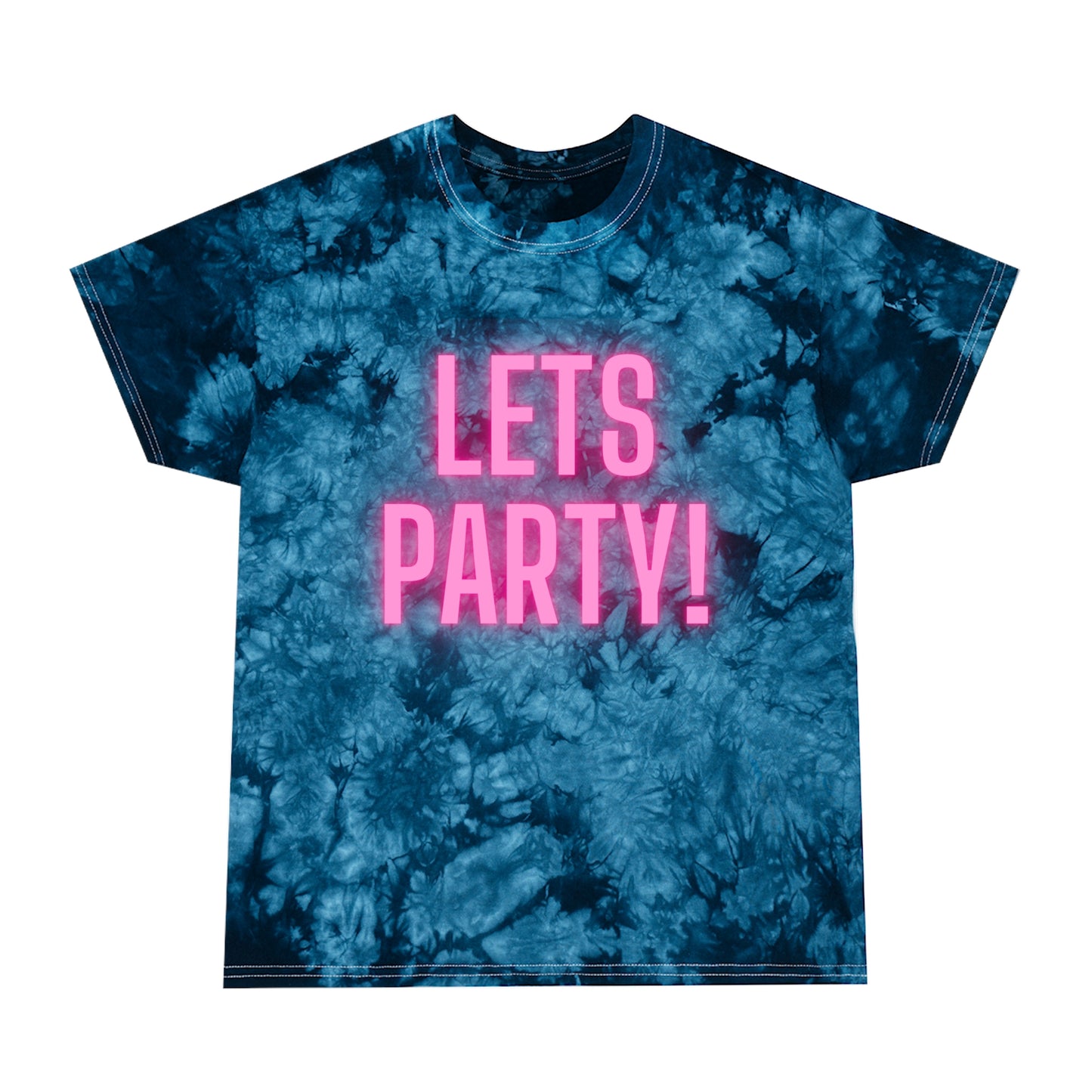 Lass uns Party machen! - The Alien Tie-Dye T-Shirt, Kristall