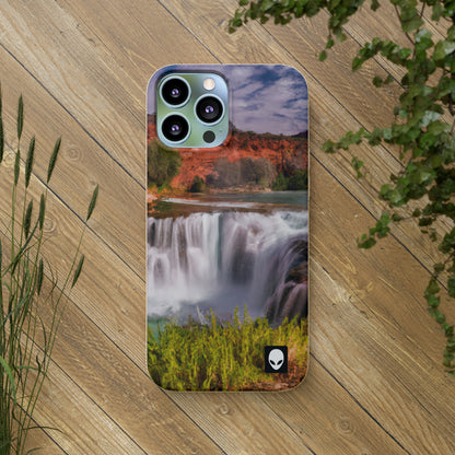 "Capturing Nature's Beauty: Crafting an Iconic Landscape in Vibrant Art" - The Alien Eco-friendly Cases