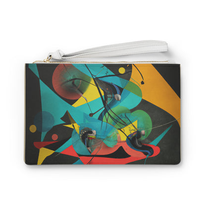 "Illusionary Perspective: A Colorful Dance of Light" - The Alien Clutch Bag