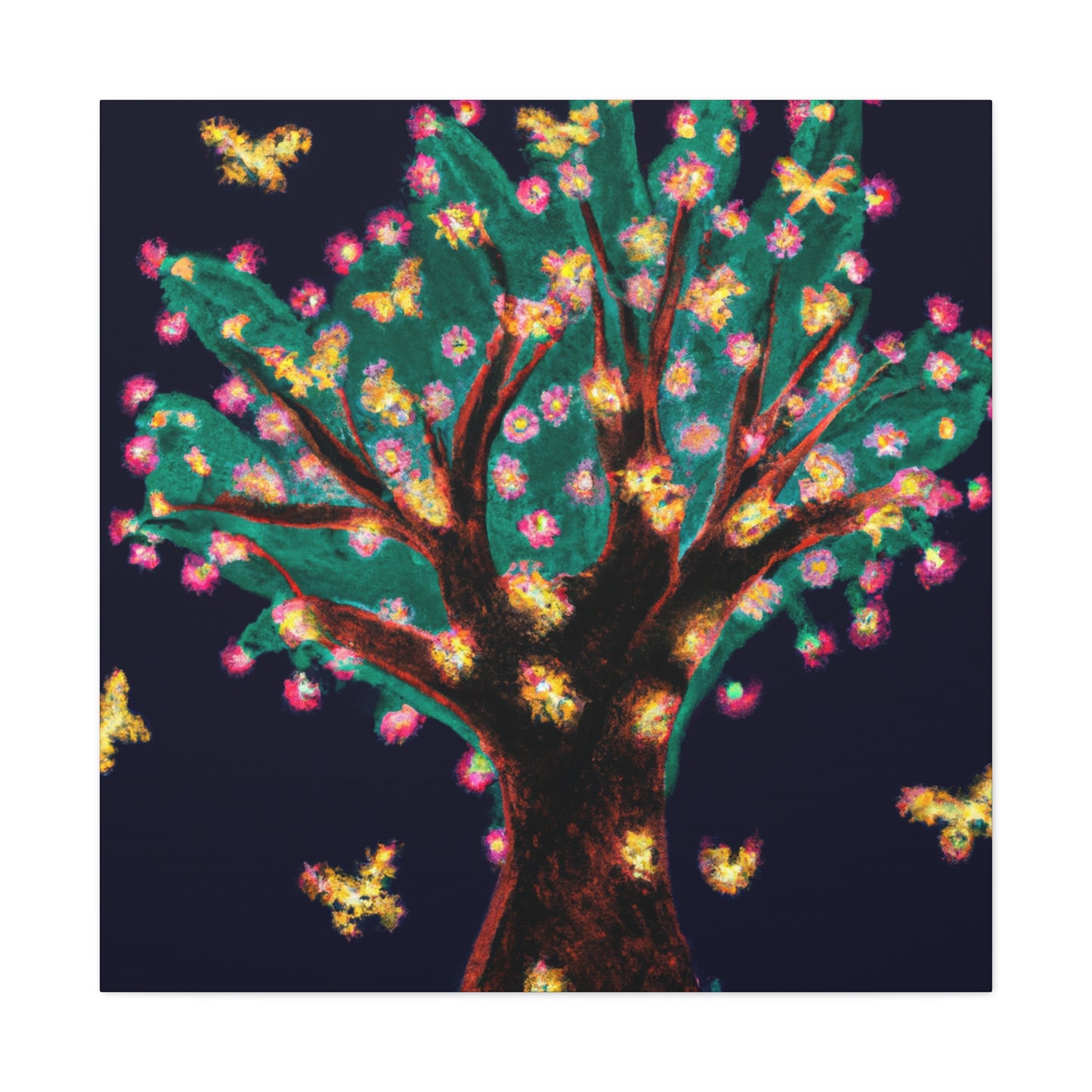 The Magical Firefly Tree - The Alien Canva