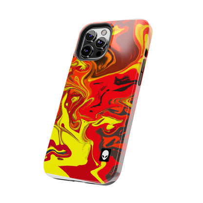 "Abstract Energy in Motion" - The Alien Tough Phone Cases