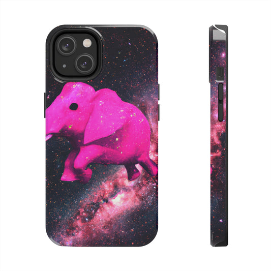 "Majestic Pinkelephant Exploration" - The Alien Tough Phone Cases