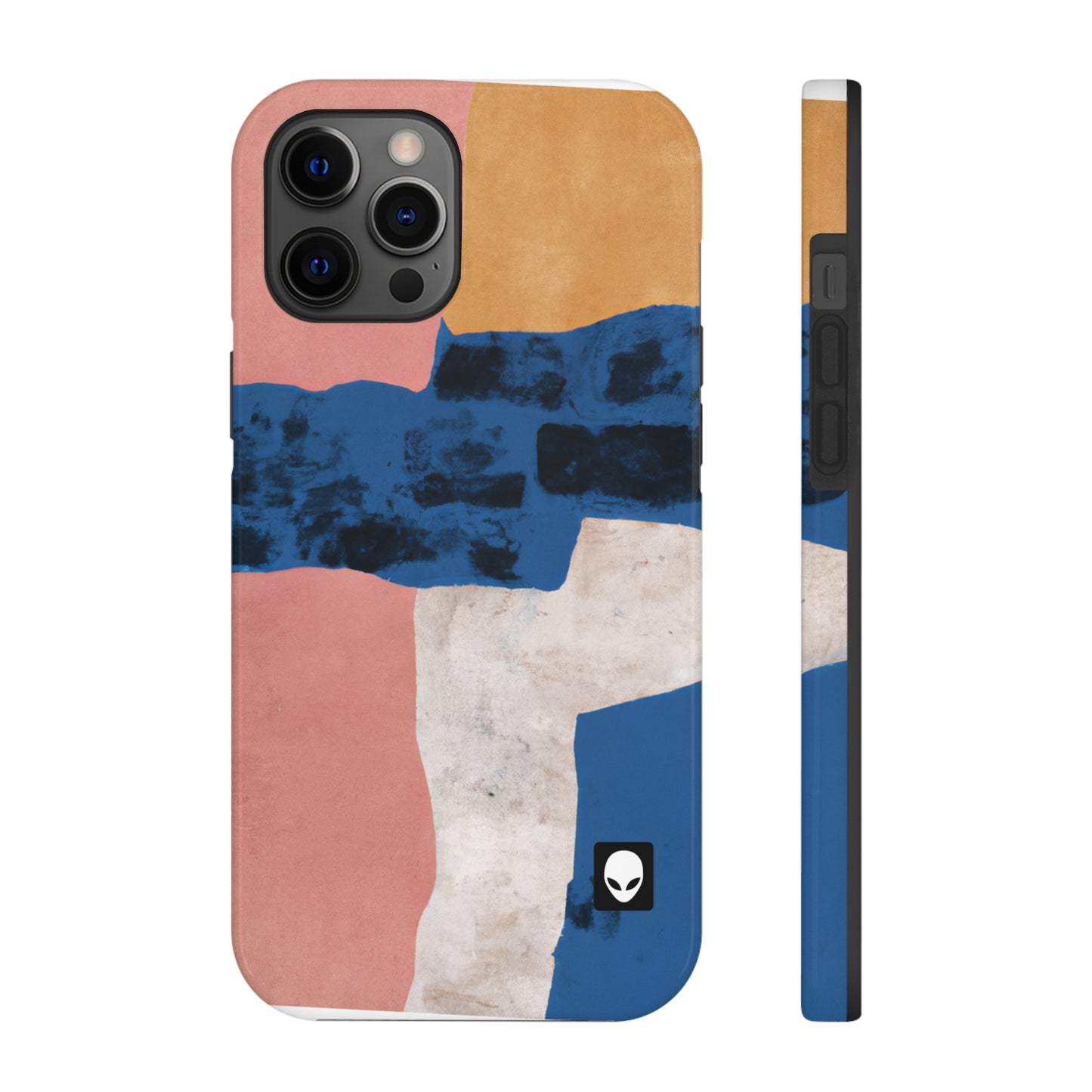 "Interacción de luces y sombras: un collage abstracto" - The Alien Tough Phone Cases