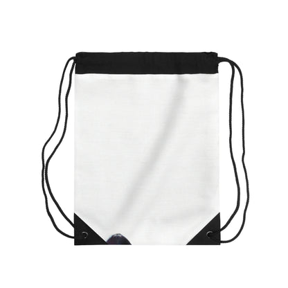 "Merging Perspectives: Crafting a Dynamic Visual Representation"- The Alien Drawstring Bag