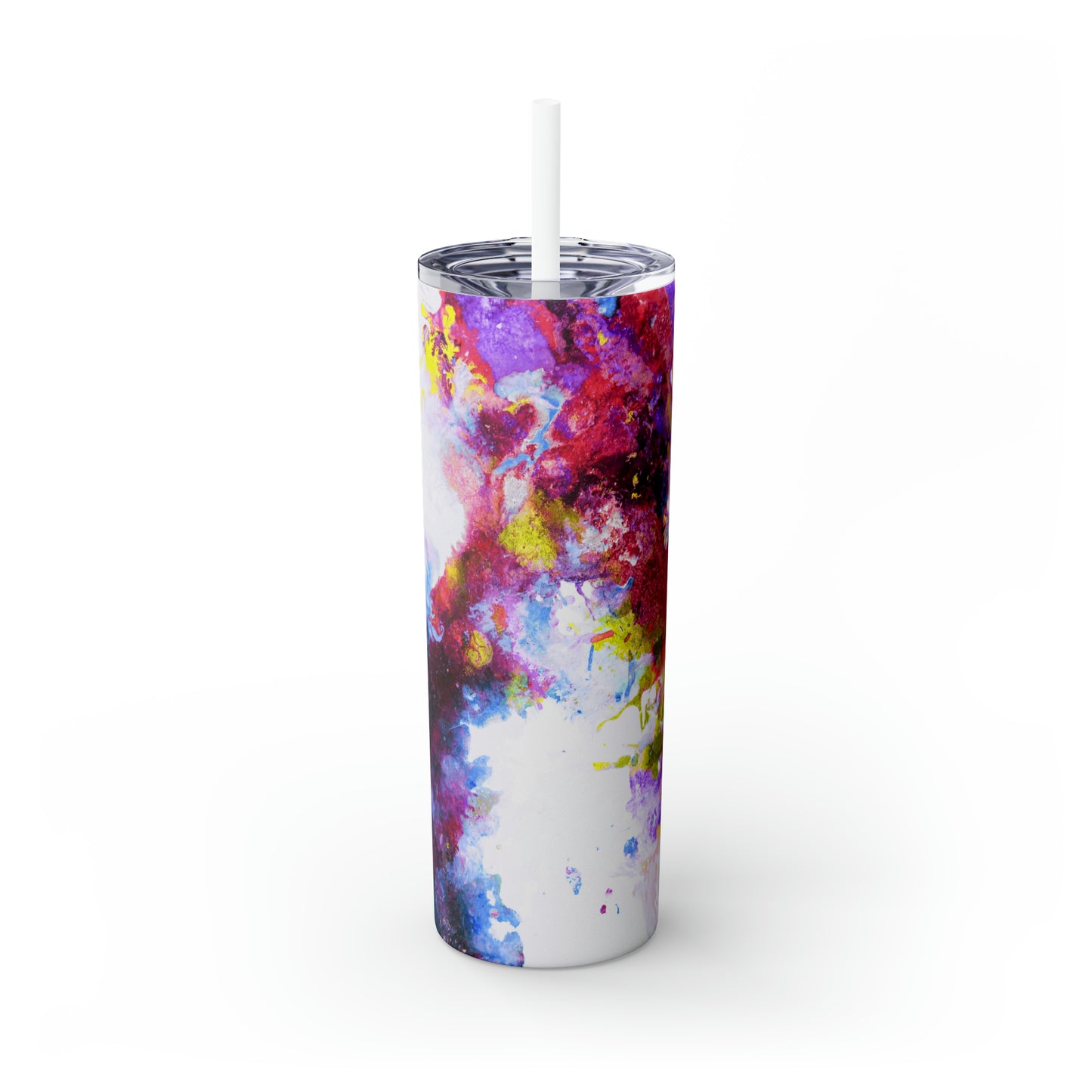 Kalei Doodles - The Alien Maars® Skinny Tumbler with Straw 20oz