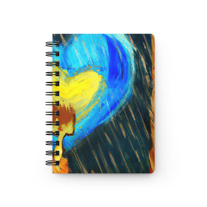 "Life-size Love in a Stormy Sky" - The Alien Spiral Bound Journal