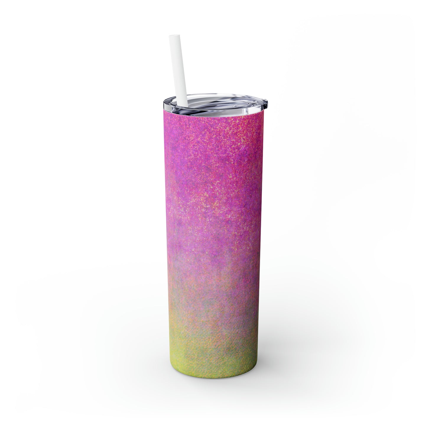 Graffiti dorado - Vaso delgado con pajita The Alien Maars® de 20 oz