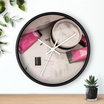 "A Reflection in the Bathroom" - The Alien Wall Clock