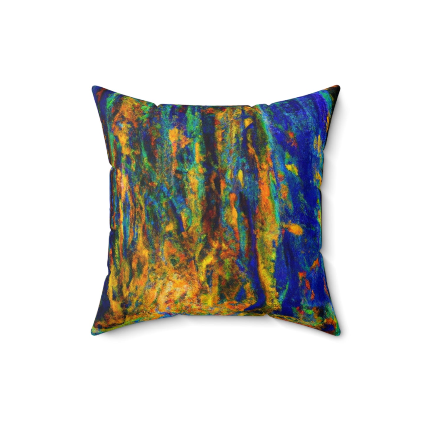 "Attraction Ignited" - The Alien Square Pillow