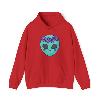 Starry Serenity - The Alien Unisex Heavy Blend™ Hooded Sweatshirt