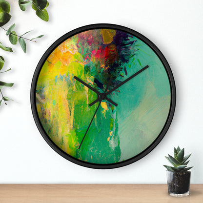 "A Lazy Summer's Day: An Abstract Ode" - The Alien Wall Clock