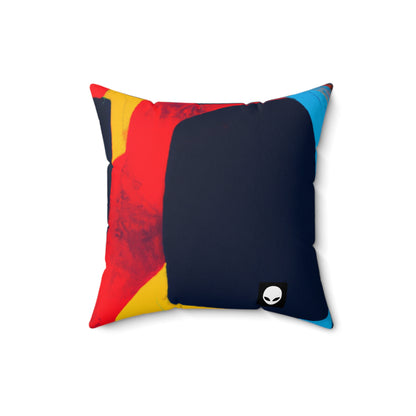 "Un mosaico de emociones" - The Alien Square Pillow