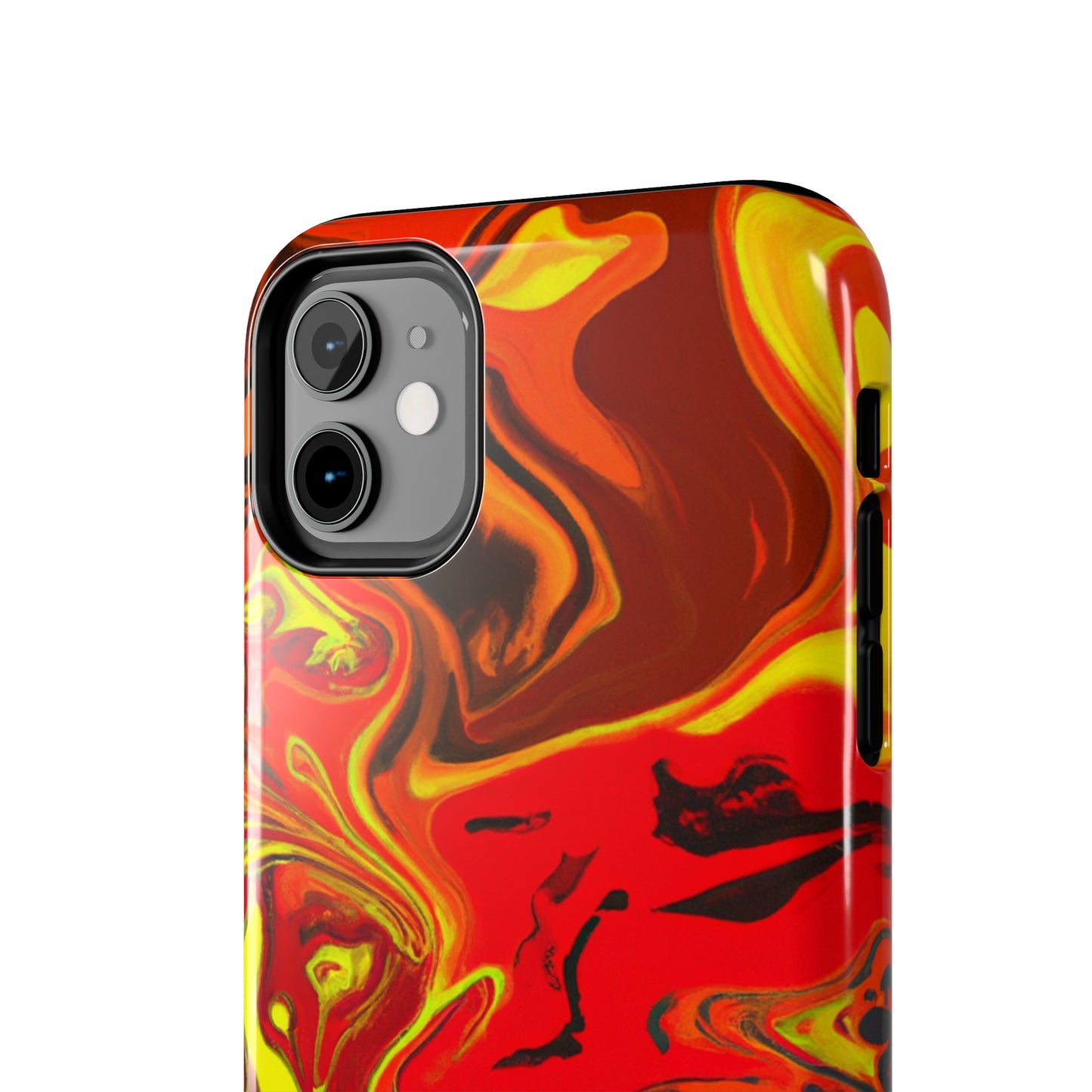 "Abstract Energy in Motion" - The Alien Tough Phone Cases