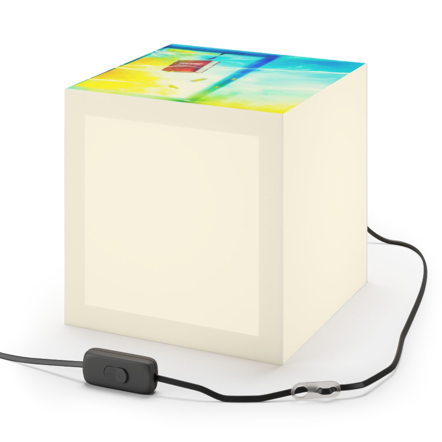 "Exploring My World through Art: Capturing the Memories of Places Visited" - The Alien Light Cube Lamp