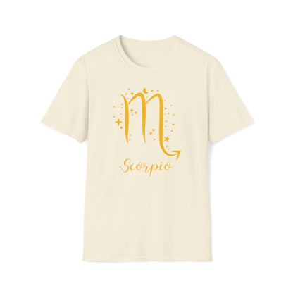 Scorpio Zodiac Sign  - The Alien Unisex Softstyle T-Shirt