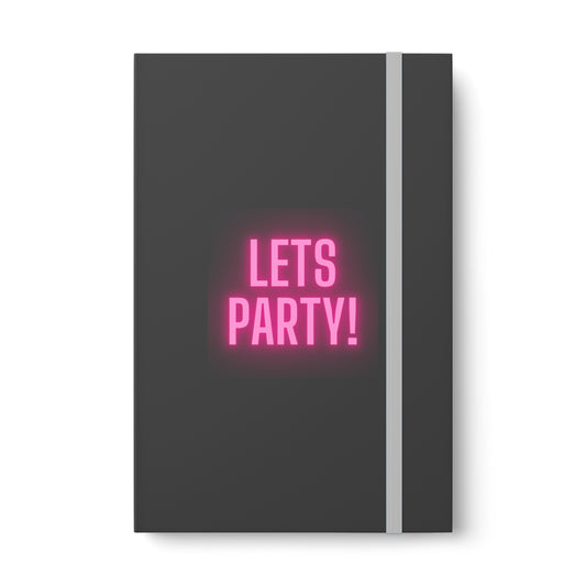 Lets Party! - The Alien Color Contrast Notebook