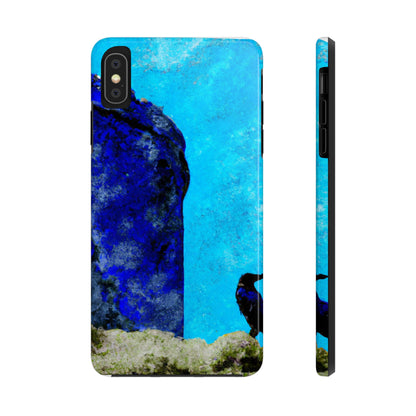 "La percha del cuervo en una torre menguante" - The Alien Tough Phone Cases