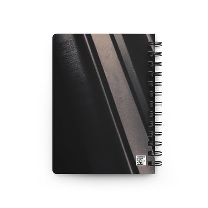 "Light and Dark Interplay: Exploring the Creative Shapes and Textures of Shadow and Light" - The Alien Spiral Bound Journal