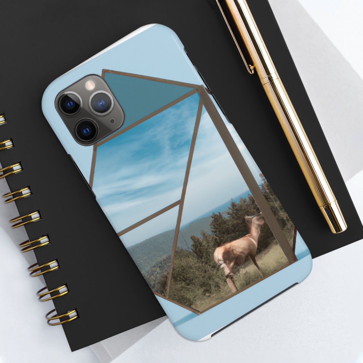 „Dreamscapes: Eine alltägliche Kunstcollage“ – The Alien Tough Phone Cases