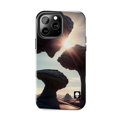 "Alien Landscape Odyssey" - The Alien Tough Phone Cases