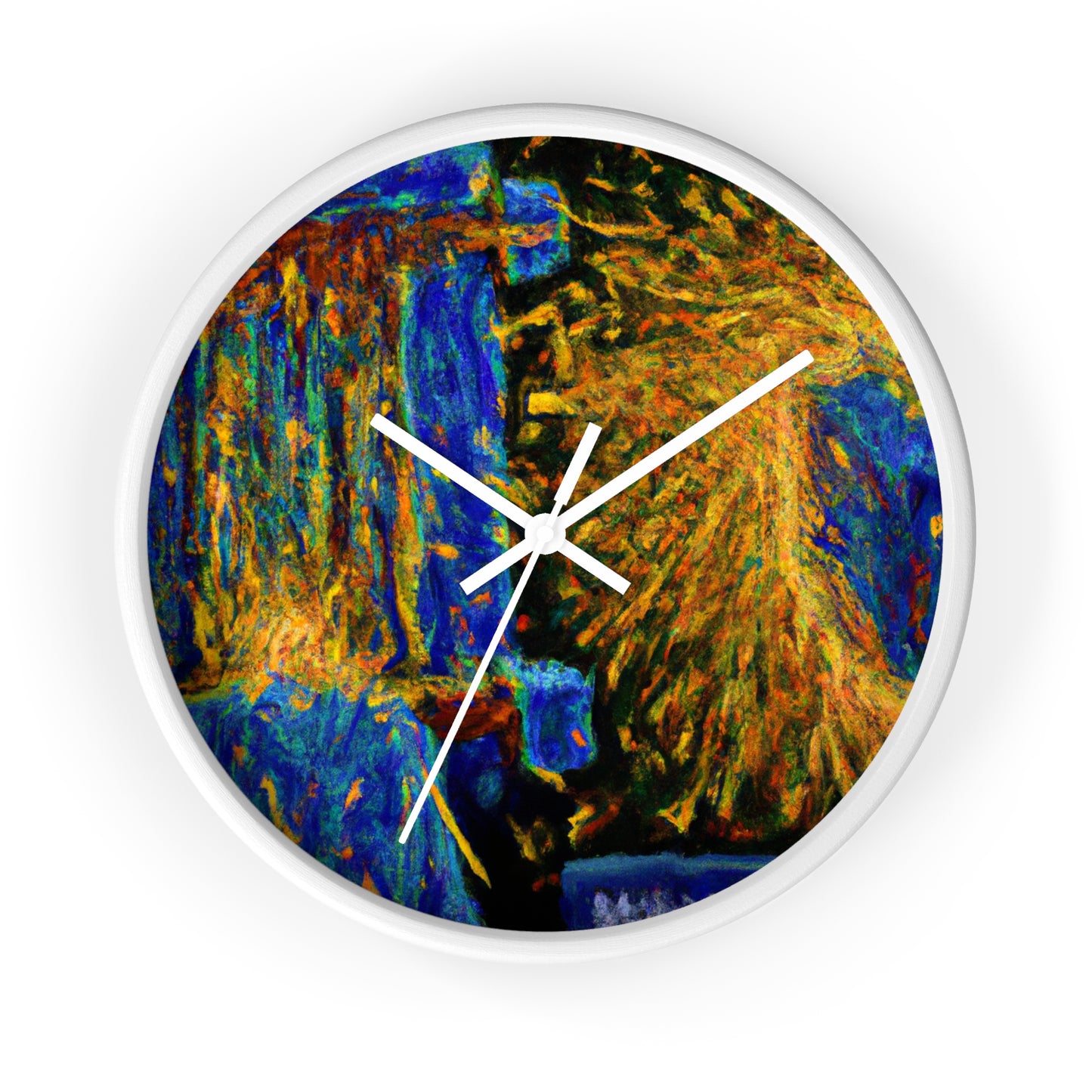 "Attraction Ignited" - The Alien Wall Clock