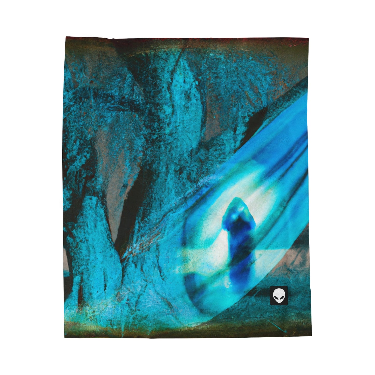 "Dreamscape: Exploring the Inner Realm" - The Alien Velveteen Plush Blanket