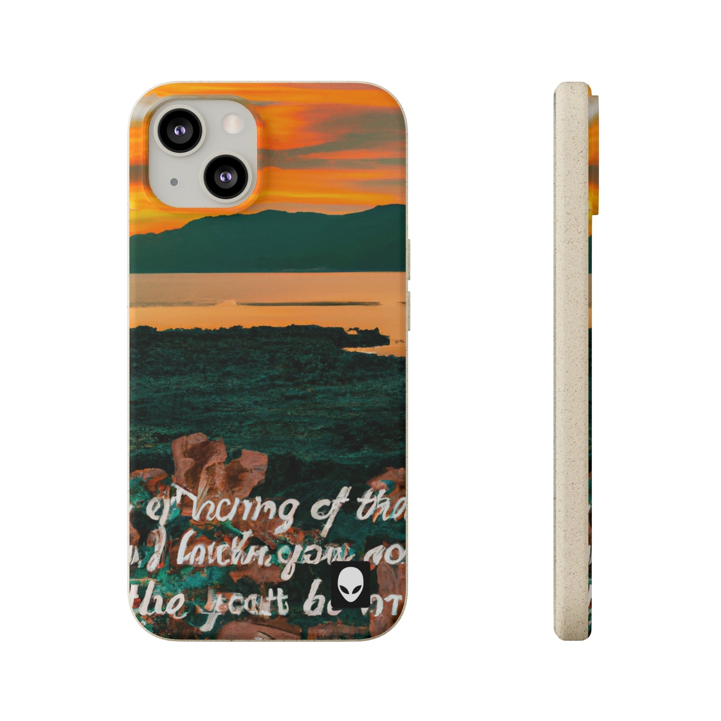 „Inspirierende Visionen: Eine visuelle Erkundung motivierender Ideen“ – The Alien Eco-Friendly Cases