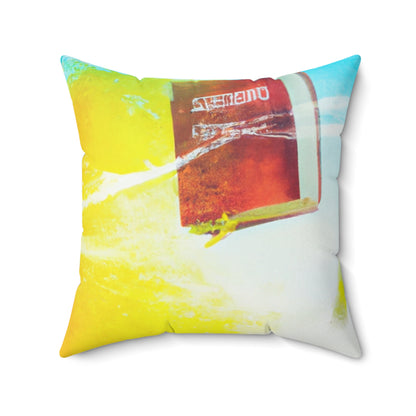 „Meine Welt durch Kunst erkunden: Erinnerungen an besuchte Orte festhalten“ – The Alien Square Pillow