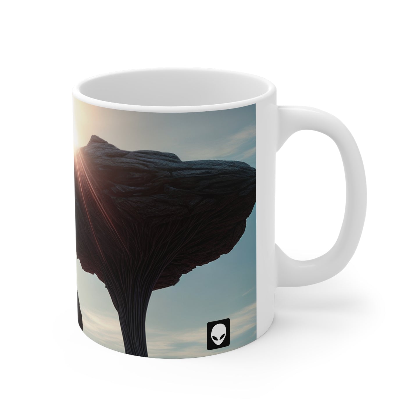 "Alien Landscape Odyssey" - Taza de cerámica The Alien 11 oz